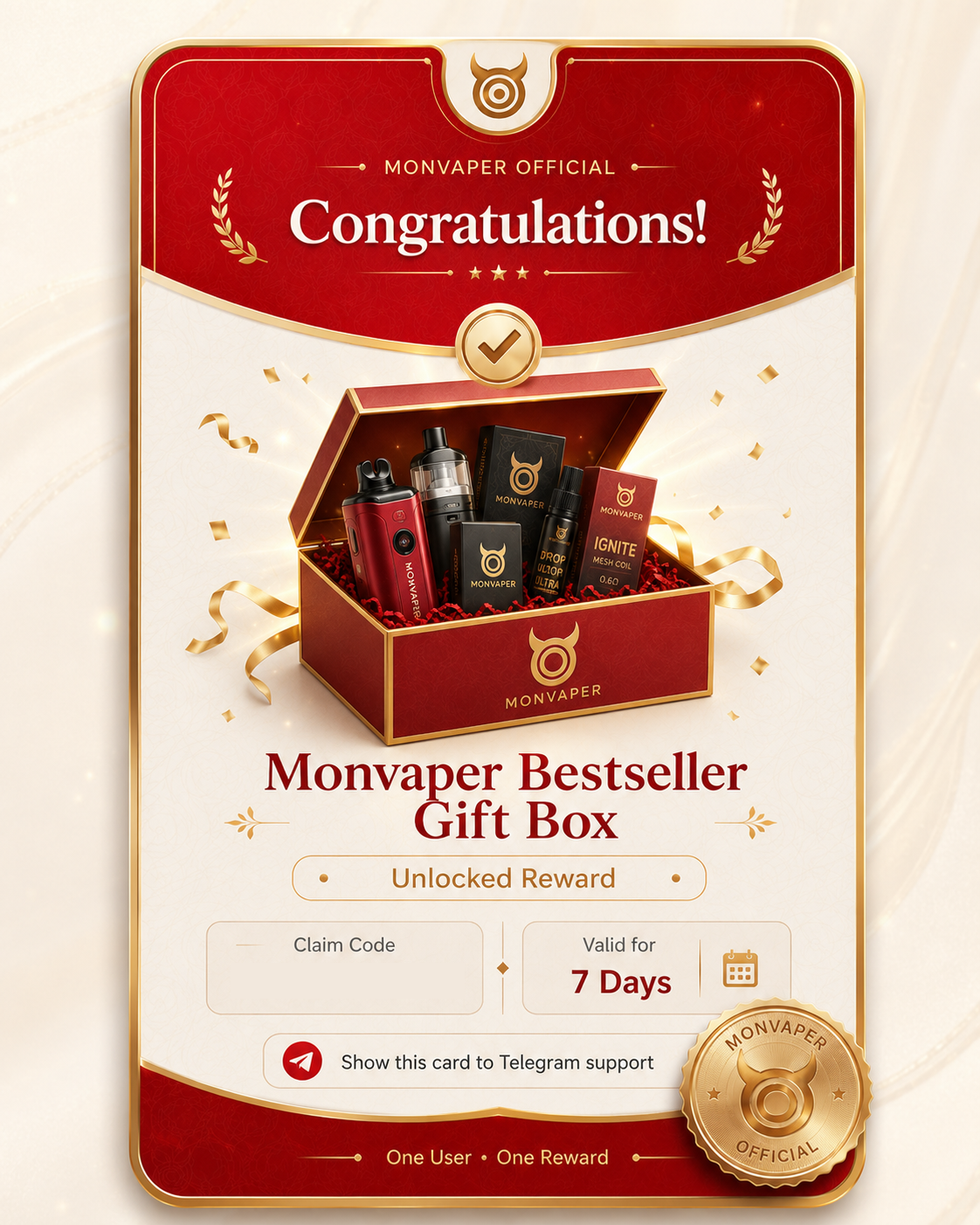 Monvaper Bestseller Gift Box